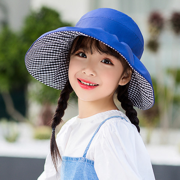 Suure äärega suvemüts tüdrukutele