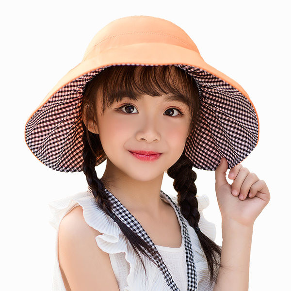 Suure äärega suvemüts tüdrukutele