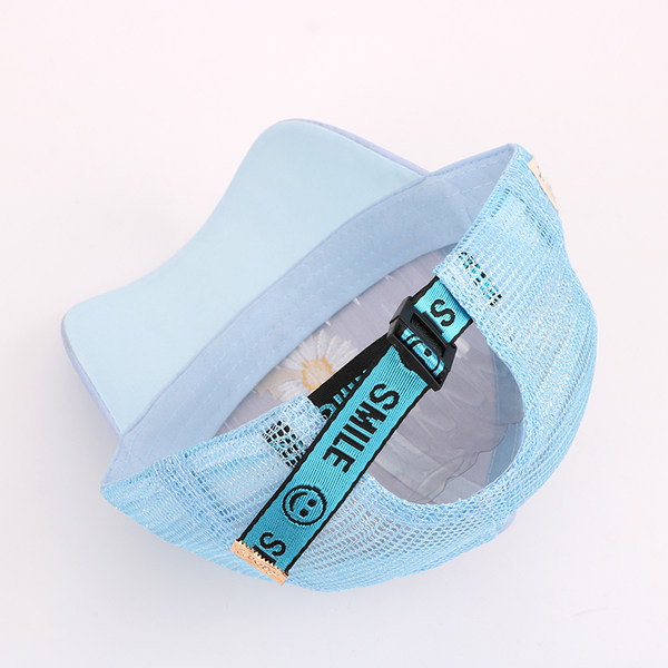 Naujo modelio vaikiška kepurė su siuvinėjimu ir skydeliu mergaitei