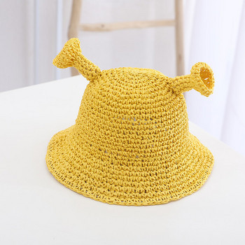 Слънцезащитна детска шапка с 3D елемент
