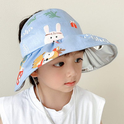 Suvine reguleeritav aplikatsiooni ja lipsudega müts poistele ja tüdrukutele