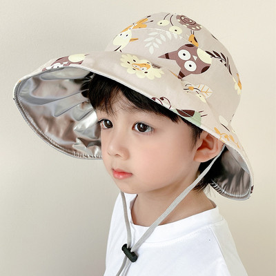 Suvine reguleeritav aplikatsiooni ja lipsudega müts poistele ja tüdrukutele