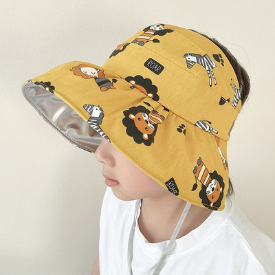 Suvine reguleeritav aplikatsiooni ja lipsudega müts poistele ja tüdrukutele