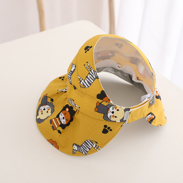 Suvine reguleeritav aplikatsiooni ja lipsudega müts poistele ja tüdrukutele