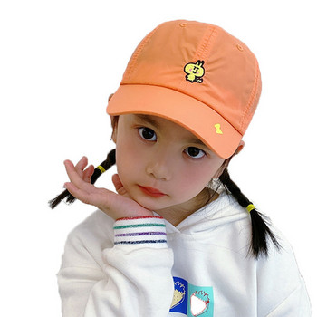 Лятна детска шапка с козирка за момичета