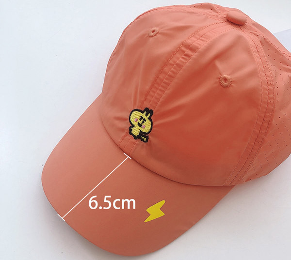 Καλοκαιρινό παιδικό καπέλο με γείσο για κορίτσια