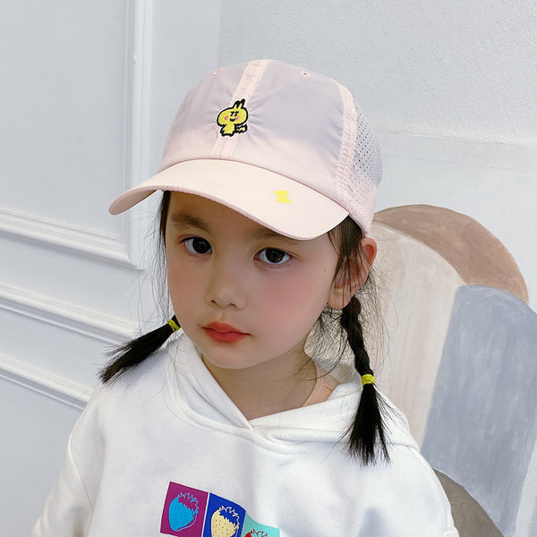 Καλοκαιρινό παιδικό καπέλο με γείσο για κορίτσια