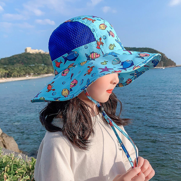 Dječja kapa s resama - za ljeto