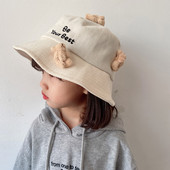 Vaikiška tekstilinė kepurė su 3D elementais