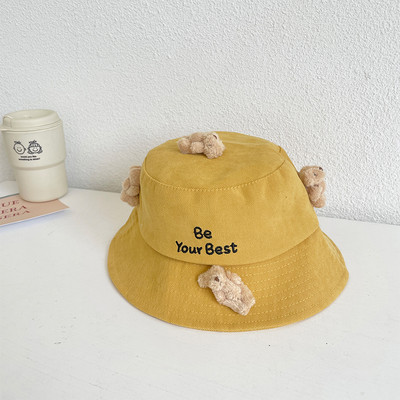 Vaikiška tekstilinė kepurė su 3D elementais