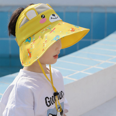 Suvine päikesekaitsemüts 3D-rakendusega