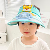 Laste visiir ventilaatoriga