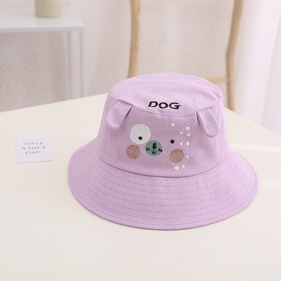 Värvilise tikandiga laste kalamüts