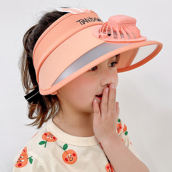 Dječji vizir s 3D dekoracijom i lepezom za dječake i djevojčice