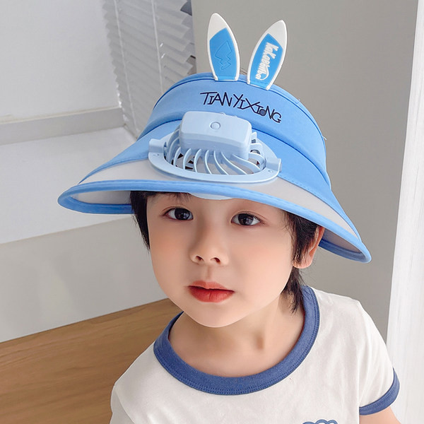 Dječji vizir s 3D dekoracijom i lepezom za dječake i djevojčice