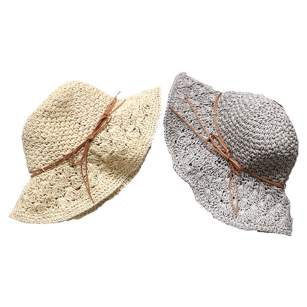 Laia äärega õlgkübar