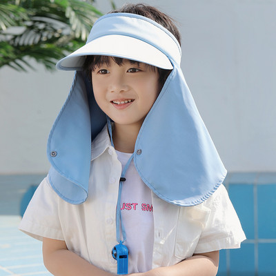 Laia visiiriga päikesekaitsemüts lastele