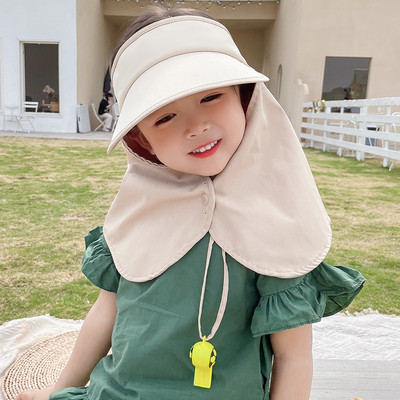 Laia visiiriga päikesekaitsemüts lastele