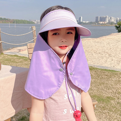 Laia visiiriga päikesekaitsemüts lastele