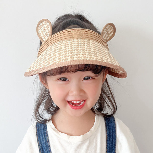 Ruuduline aasadega tekstiilist visiir