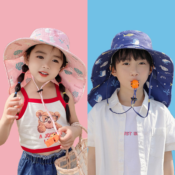 Tekstiilist laia äärega lastemüts