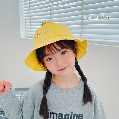 Παιδικό καπέλο  με κέντημα για κορίτσια