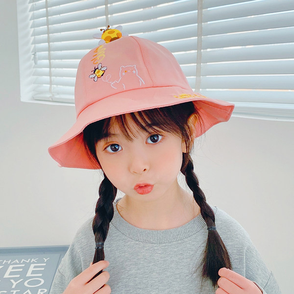 Παιδικό καπέλο  με κέντημα για κορίτσια