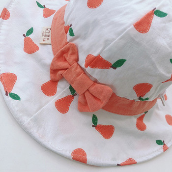 Пролетно-лятна текстилна шапка с панделка