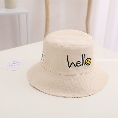 Καθημερινό παιδικό καπέλο με κεντητή επιγραφή