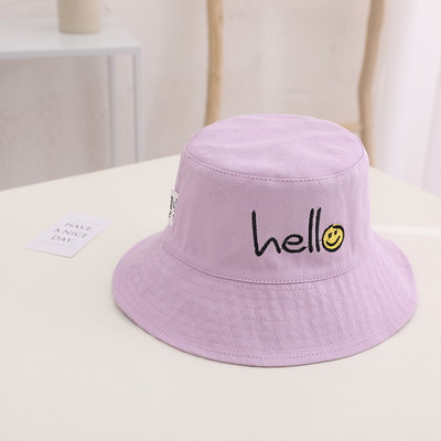 Καθημερινό παιδικό καπέλο με κεντητή επιγραφή