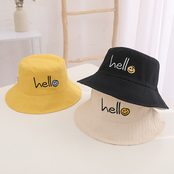 Καθημερινό παιδικό καπέλο με κεντητή επιγραφή