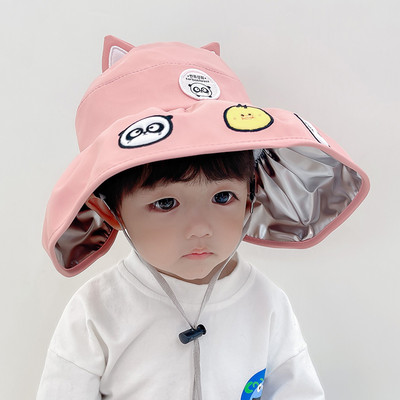 Νέο μοντέλο καλοκαιρινό παιδικό καπέλο με φαρδύ γείσο