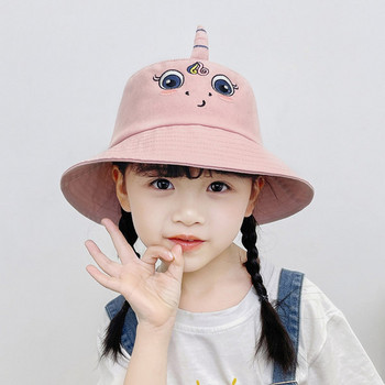Παιδικό καπέλο με απλικέ μονόκερου