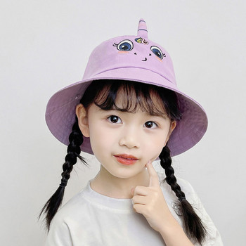 Παιδικό καπέλο με απλικέ μονόκερου