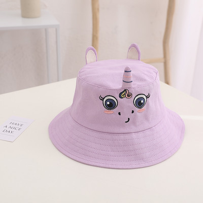 Ükssarviku aplikatsiooniga laste kalamüts