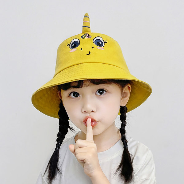 Ükssarviku aplikatsiooniga laste kalamüts