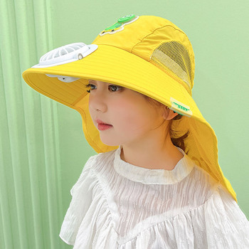 Παιδικό καπέλο με κρόσσια και βεντάλια