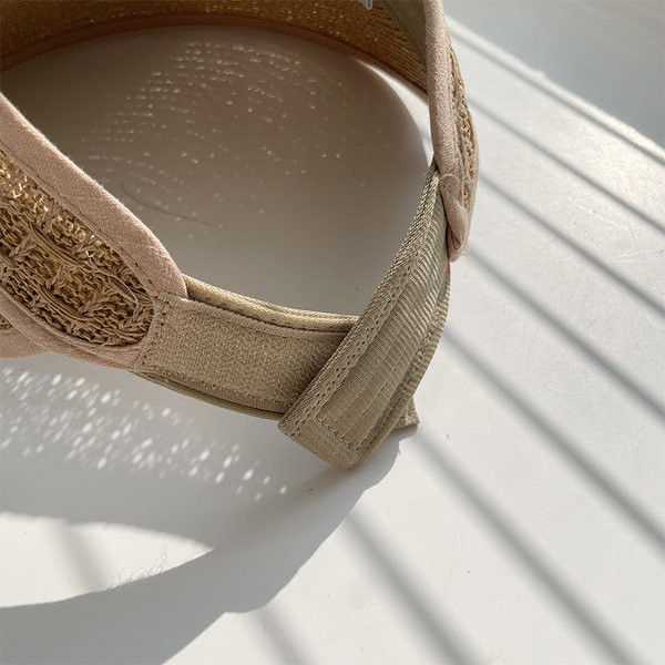 Uus mudel suvine õlgkübar kõrvade ja visiiriga