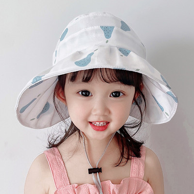Ljetni šešir sa širokim obodom za djevojčice