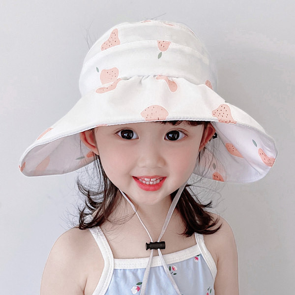 Ljetni šešir sa širokim obodom za djevojčice