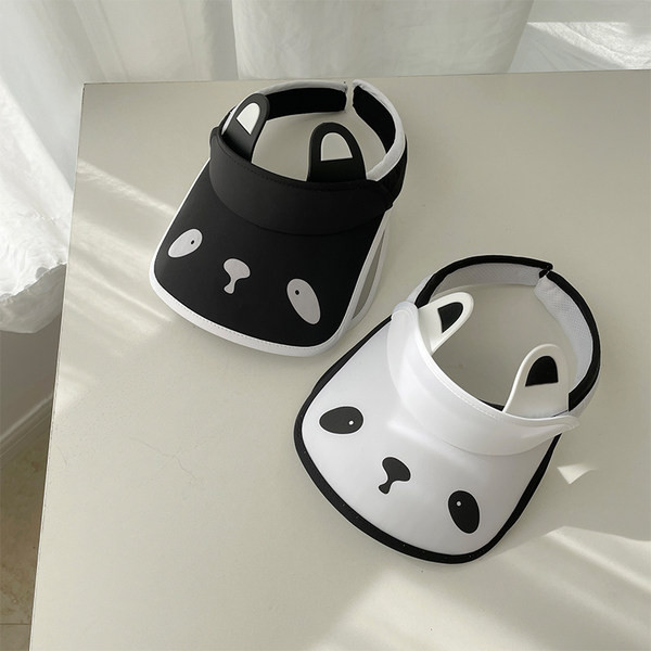 Laste tekstiilist visiir 3D elemendiga