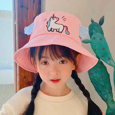 Suvine lõuendist müts 3D elemendiga