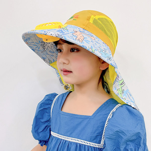 Laia ääre ja lehvikuga suvemüts