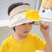 Laste visiir ventilaatoriga poistele ja tüdrukutele