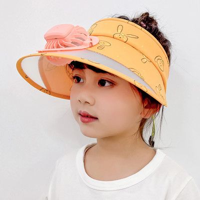 Laste visiir ventilaatoriga poistele ja tüdrukutele