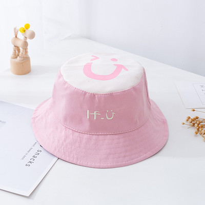 Tekstiilist laste kalamüts kirjaga