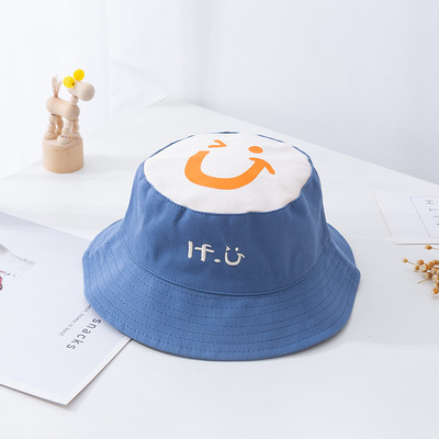 Tekstiilist laste kalamüts kirjaga