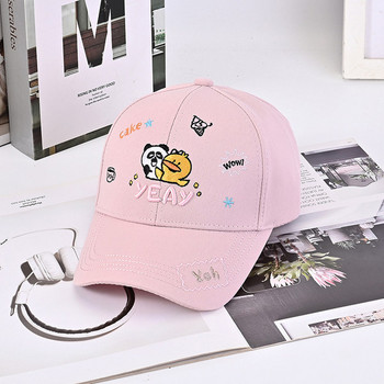 Текстилна бейзболна шапка с цветна апликация и бродерия