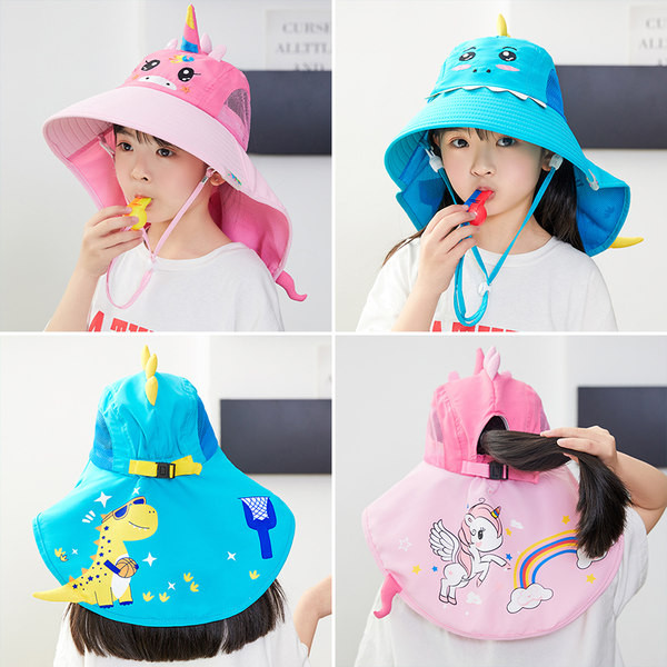 Παιδικό αντηλιακό καπέλο με φαρδύ γείσο