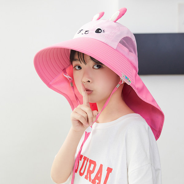 Παιδικό αντηλιακό καπέλο με φαρδύ γείσο